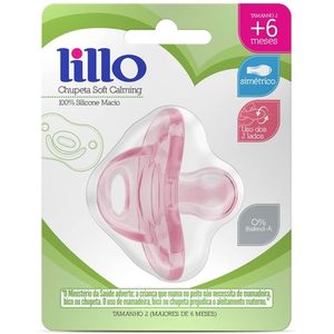 Chupeta Lillo Soft Calming 100 Simet Rosa N.2