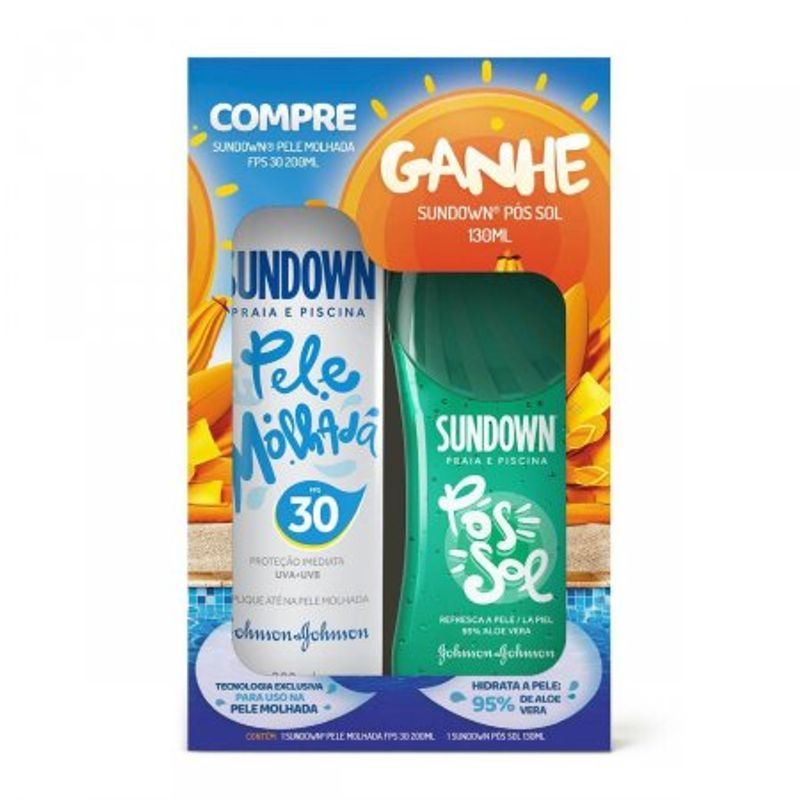 kit-sundown-protetor-solar-fps30-200mlpos-sol-120ml