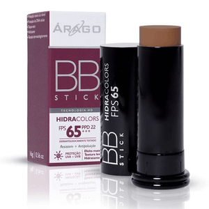 BB STICK ARAGO HIDRACOLORS CHOCOLATE FPS65 12G