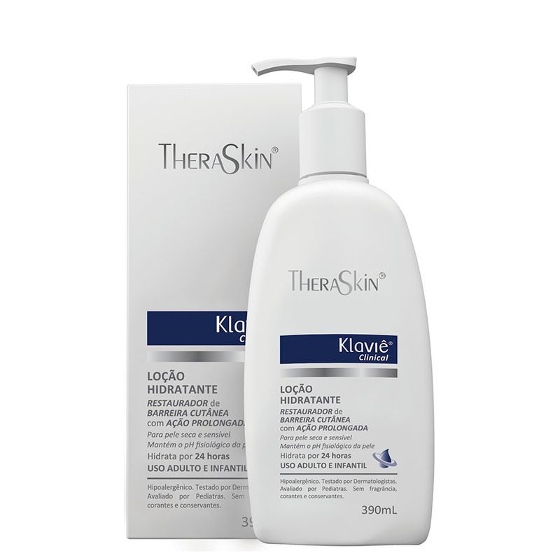 locao-hidratante-corporal-klavie-clinical-pele-seca-390ml
