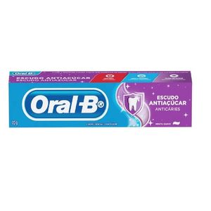 CREME DENTAL ORAL B ESCUDO ANTIAÇUCAR ANTICARIES 70G