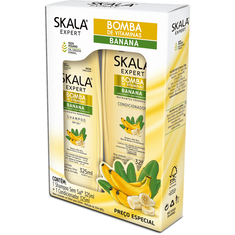 kit-skala-bomba-banana-shampoocondicionador-325ml