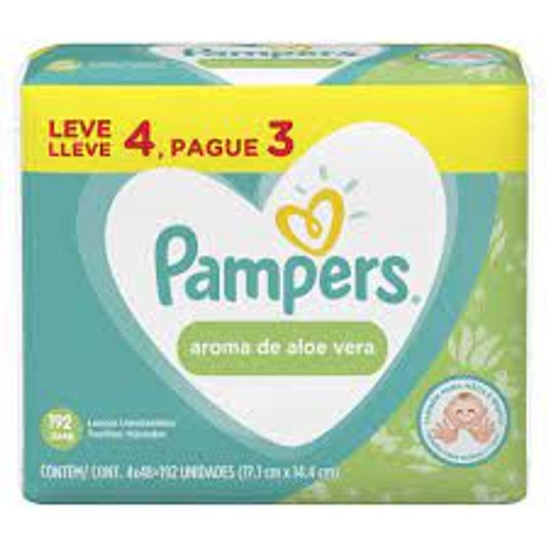 lenco-umedecido-pampers-aloe-vera-com-4-pacotes-de-48-unidades-casa