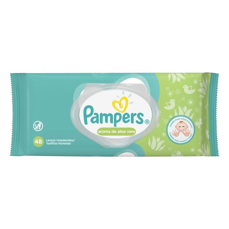 lenco-umedecido-pampers-aloe-vera-com-48-unidades