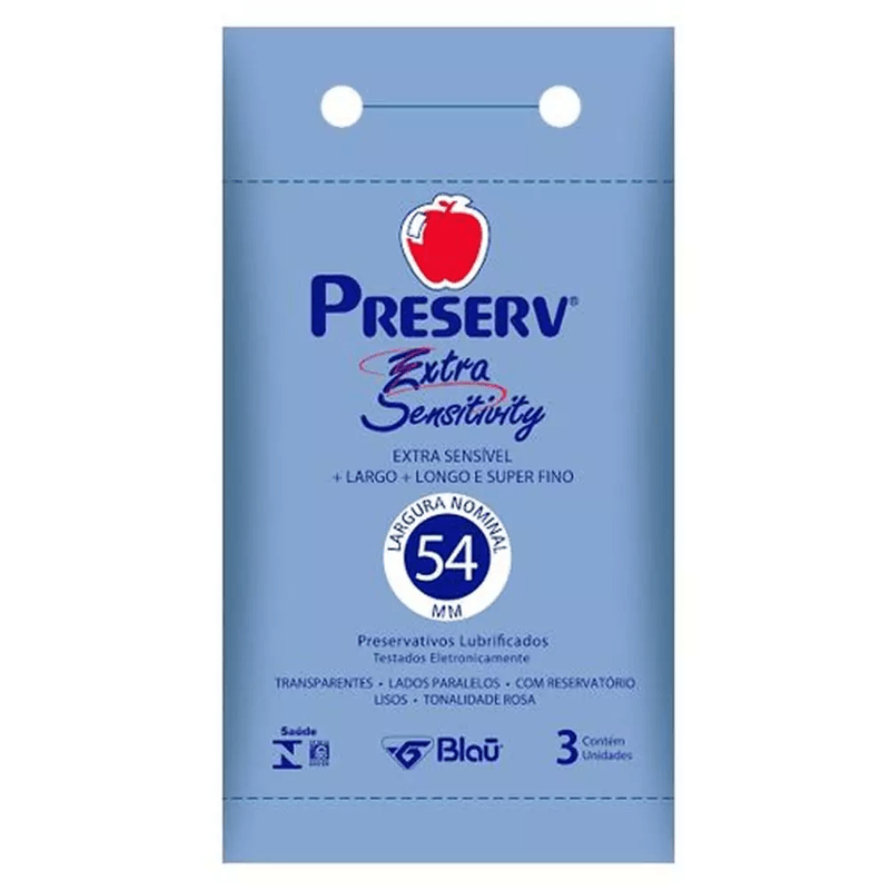 preservativo-preserv-extra-sensitivity-com-3-unidades