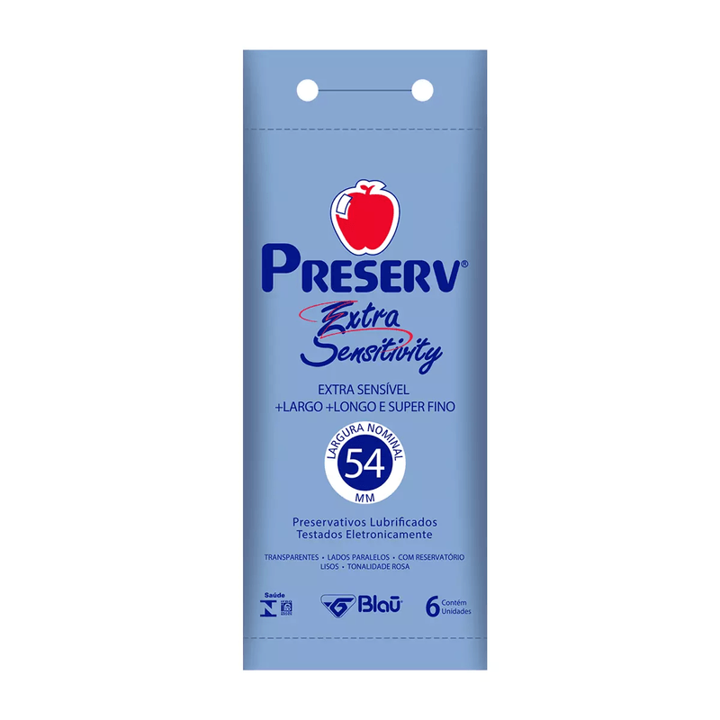 preservativo-preserv-extra-sensitivity-com-6-unidades