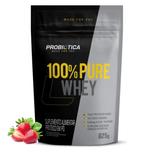 probiotica-pro-100-pure-whey-morango-refil-825g