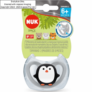 Chupeta Nuk Space Silicone Oral Fit Boy N. 2