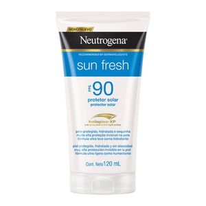 Protetor Solar Neutrogena Sun Fresh Fps90 120ml