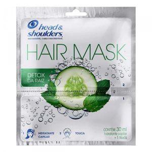 MASCARA CAPILAR HEAD & SHOULDERS DETOX DA RAIZ 30ML