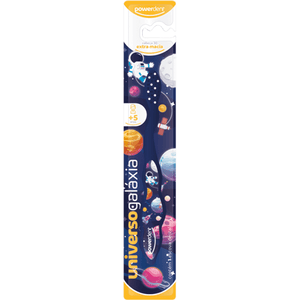 ESCOVA DENTAL POWERDENT UNIVERSO GALAXIA 5+