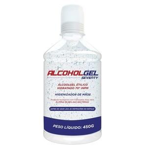ALCOOL EM GEL HIDRATADO 70% MARY HILL 450G