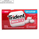 chiclete-trident-mints-morango-225g