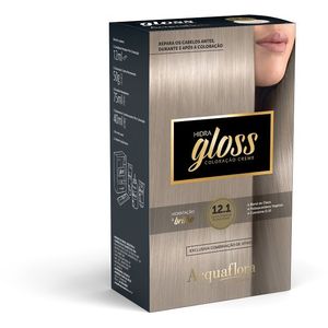 TINTURA ACQUAFLORA GLOSS Louro Especial Acinzentado 12.1