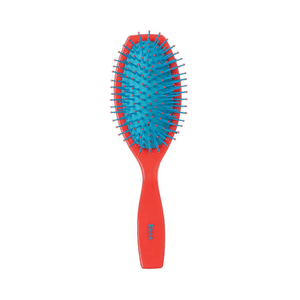 Escova De Cabelo Ricca Pink Oval Almofadada R:2427