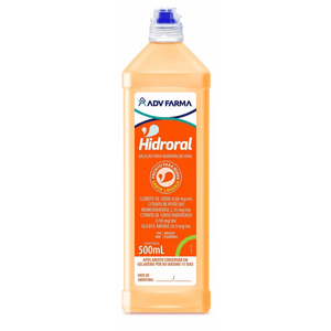 REIDRATANTE HIDRORAL LARANJA 500ML