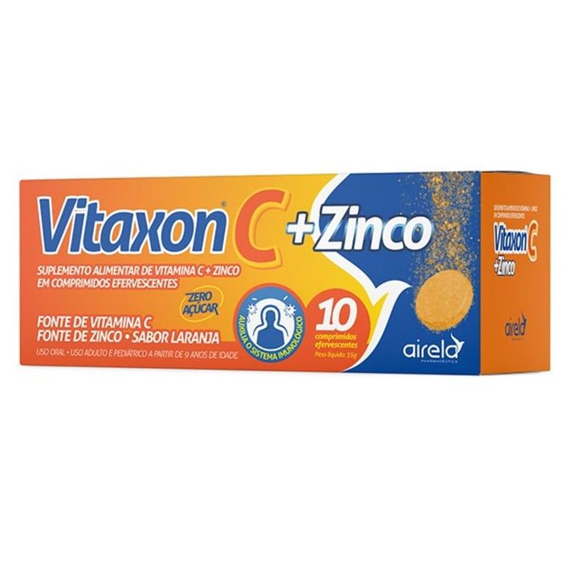 vitaxon-czinco-laranja-com-10-comprimidos