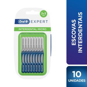 Escova Dental Oral B Expert Interdental Conico Micro COM 10 UNIDADES