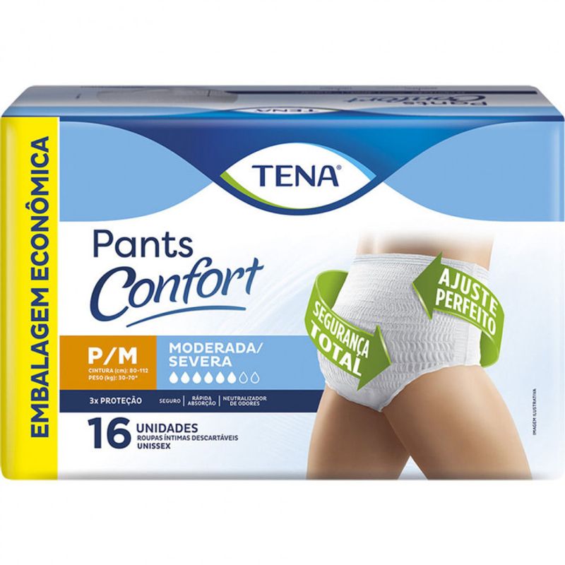 fralda-tena-pants-confort-pm-com-16-unidades