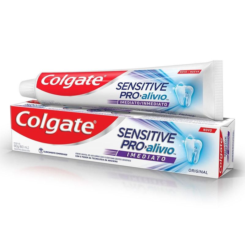 creme-dental-colgate-sensitive-alivio-imediato-original-90g