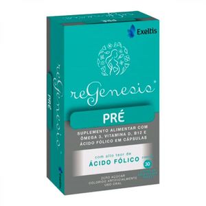 Suplemento Para Gestantes Regenesis Pre Com 30 Comprimidos