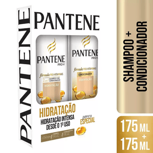 Kit Pantene Pro-V Hidrataçao Shampoo 175mL+Condicionador 175mL