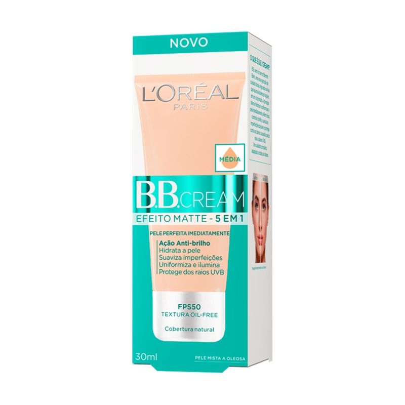 bb-cream-loreal-matte-5-em-1-medio-fps50-30ml