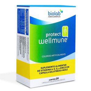 PROTECT WELLMUNE COM 20 COMPRIMIDOS