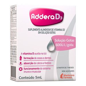 Addera D3 600Ui Gotas 5Ml Hypera