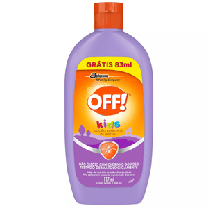 Repelente De Insetos Off Kids Infantil 200Ml