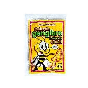 BALA PINHALZINHO GENGIBRE LIMAO 45G