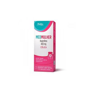 MedMulher Ibuprofeno 400mg com 10 comprimidos