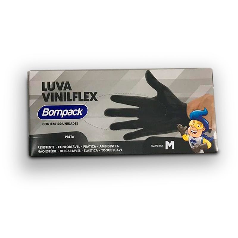luva-vinilflex-m-preta-com-100-bompack