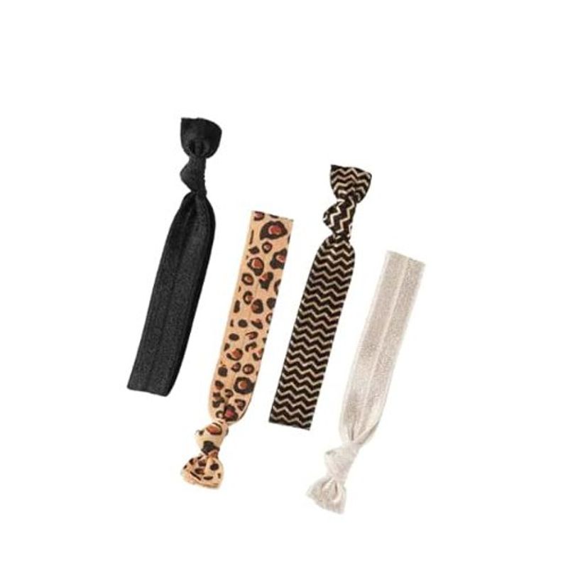 elastico-para-cabelo-lanossi-animal-print-com-4-unidades