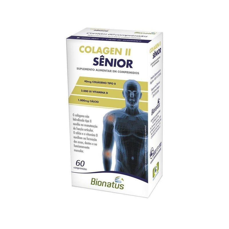 colagen-ii-senior-40mg-com-60-comprimidos