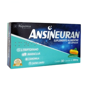 ANSINEURAN 500MG COM 30 COMPRIMIDOS