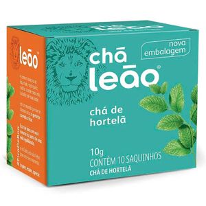 CHA LEAO HORTELA COM 10 UNIDADES