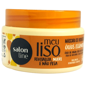 Mascara De Tratamento Salon Line Meu Liso oleos Essenciais 300G