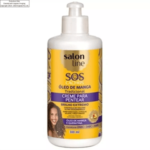 Creme De Pentear Salon Line S.O.S Cachos oleo De Manga 300Ml