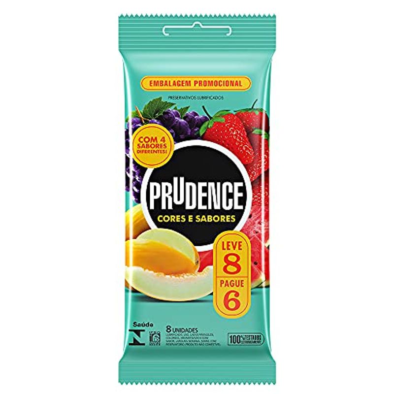 preservativo-prudence-cores-e-sabores-mix-leve-8-pague-6-unidades