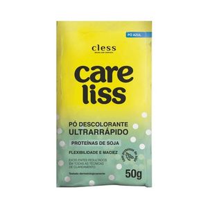 Po Descolorante Care Liss Azul Com Proteinas Da Soja 50G