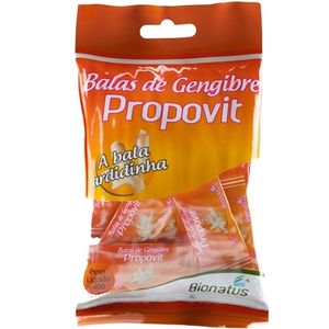 BALA DE GENGIBRE BIONATUS COM 10 UNIDADES