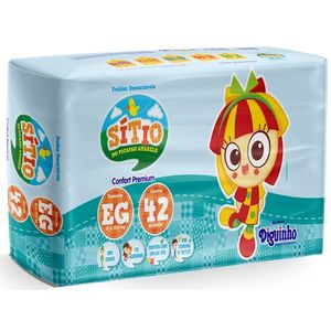 Fralda Sitio Confort Eg Com 42 Unidades