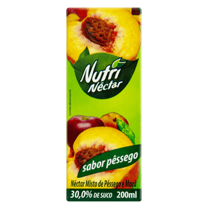 SUCO NUTRI NECTAR PESSEGO 200ML