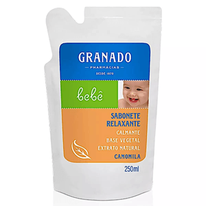 Sabonete Liquido Granado Bebe Camomila Refil 250Ml