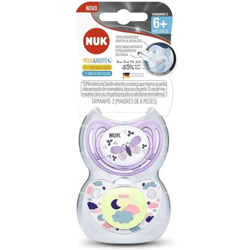 kit-nuk-chupeta-dia-e-noite-girls-n2-com-2-unidades