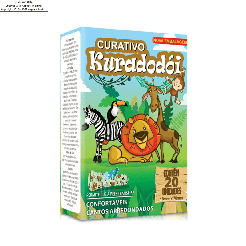 curativo-sanfarma-kura-dodoi-com-20-unidades