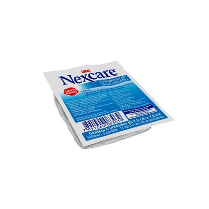 gaze-esteril-nexcare-3m-com-5-unidades