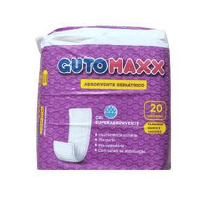 Absorvente Geriatrico Guto Maxx com 20 Unidades