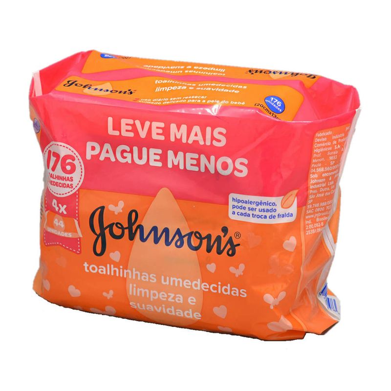 kit-lenco-umedecido-johnsons-baby-limpeza-e-suavidade-com-176-unidades